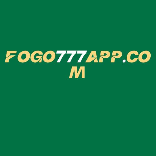 Logo da FOGO777APP